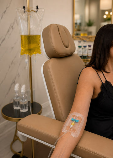 IV drips including vitamin C, vitamin B, vitamin B12, biotin, glutathione For $350