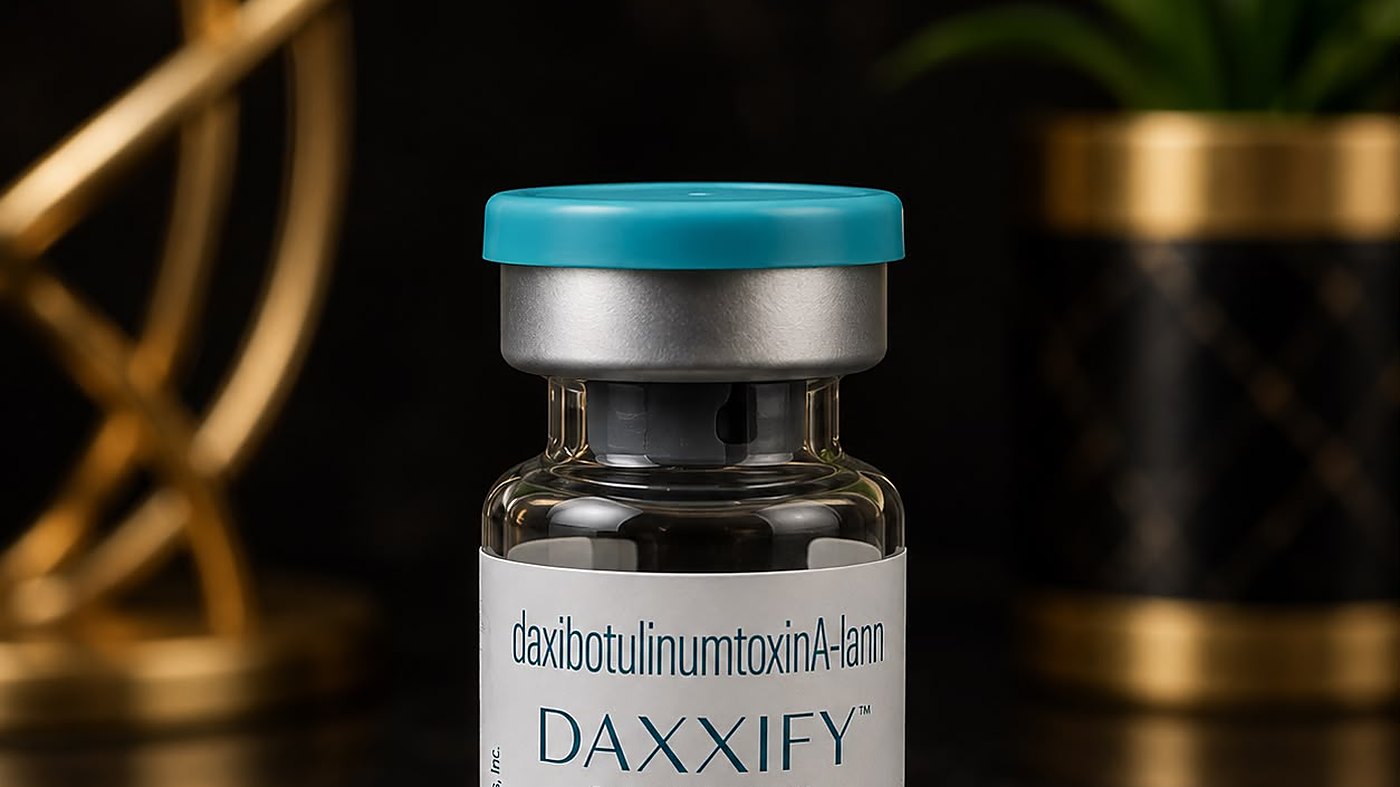 Wrinkle relaxer vial at Glow by Phoebe Med Spa